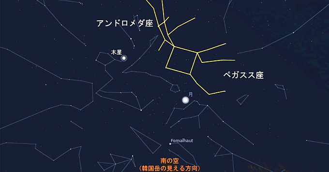 星座観察を楽しむために　秋の星座の探し方